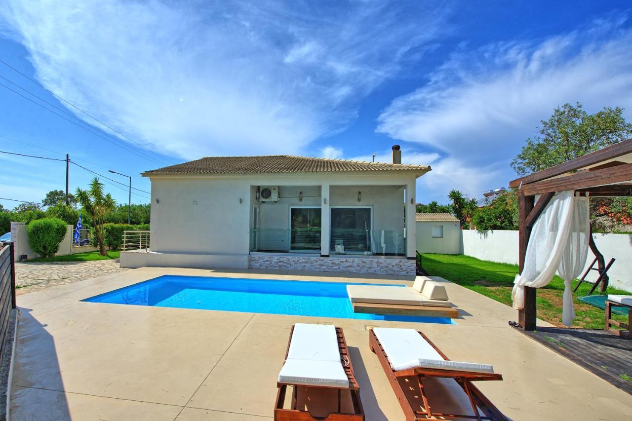 Beach Villa Christina By Posarellivillas Acharavi  Dış mekan fotoğraf
