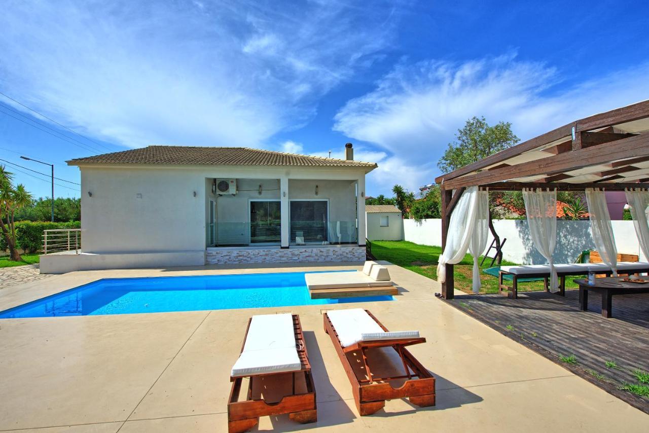 Beach Villa Christina By Posarellivillas Acharavi  Dış mekan fotoğraf