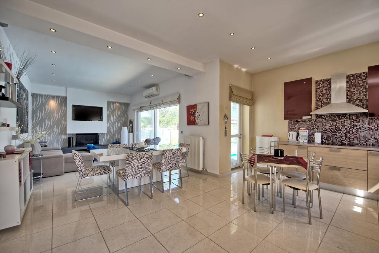 Beach Villa Christina By Posarellivillas Acharavi  Dış mekan fotoğraf